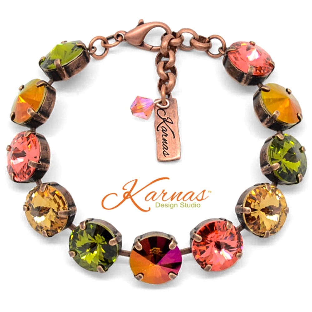 POCONO FALL 12mm Bracelet Swarovski Crystal KDS